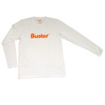 Buster Long Sleeve T-Shirt, White